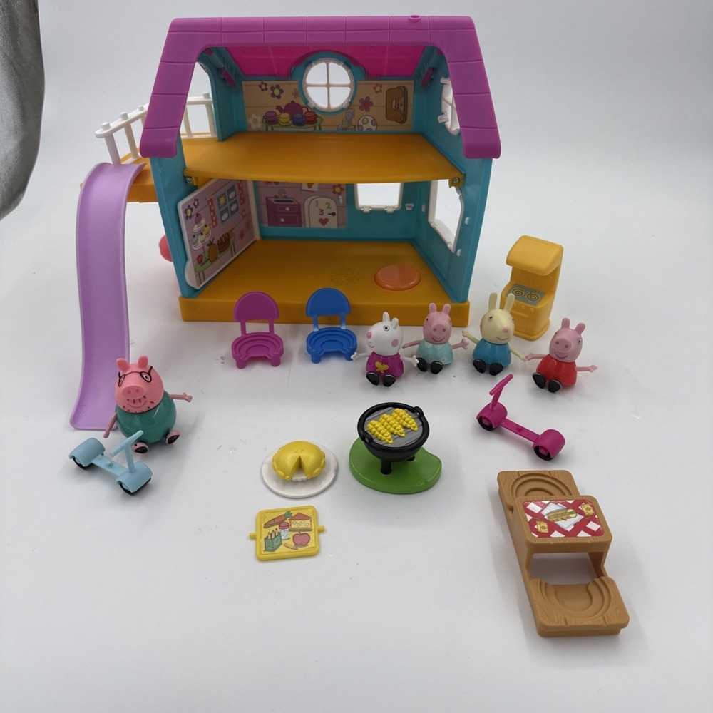 Peppa Pig Peppa's Kids-Only Clubhouse Figures Playset Hasbro Extra Pieces